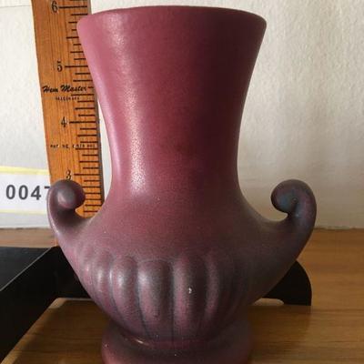 Van Briggle Mulberry glaze vase - Colorado Springs