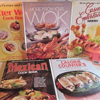 Vintage COOKBOOK LOT (5) Better Homes & Gardens Cook Books