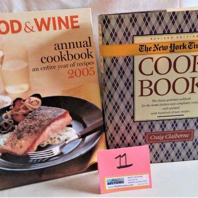 Cookbooks FOOD & WINE Collections & New York Times LOT