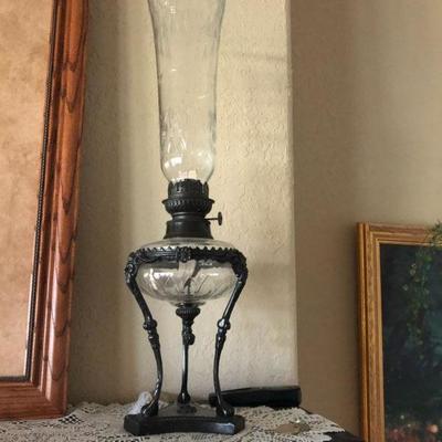 Pair of Oil lamps