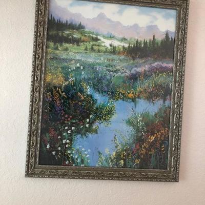 Picture of stream and meadow