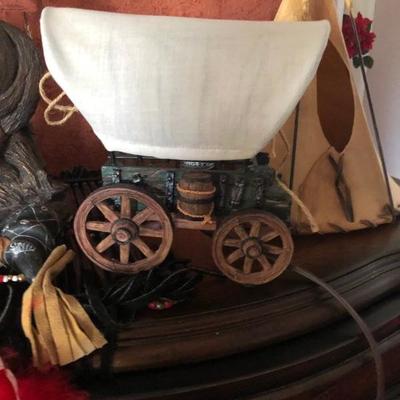 Stagecoach lamp