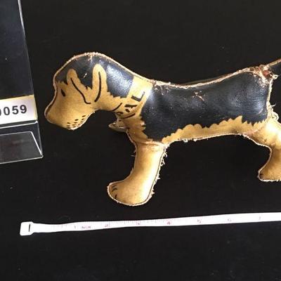 Pal - vintage stuffed terrier dog. Adorable. Marked King