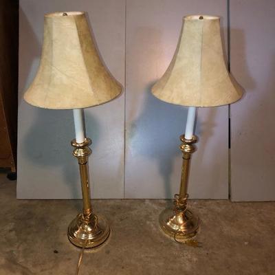 Two small lamps