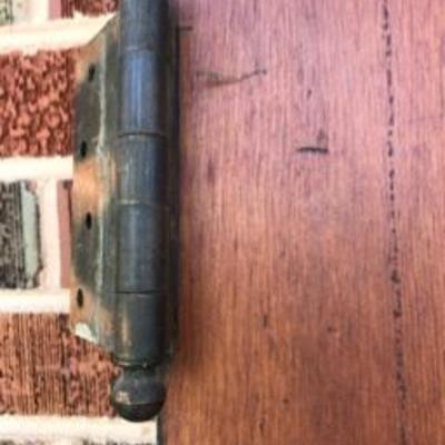 Pair Matching Victorian Turn of the Century Wooden Doors W/Glass