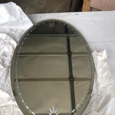 Party lite large mirror for wall or tray 