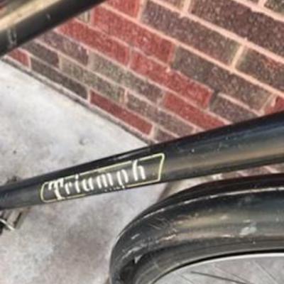 C. 1960 Triumph Women's Single Speed Road Bicycle