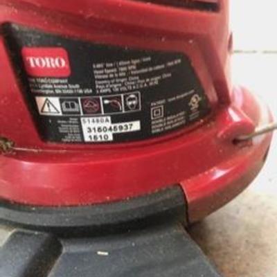 Toro Electric Weed Trimmer