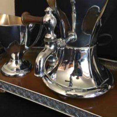 Manning & Bowman Coffee Percolator Set