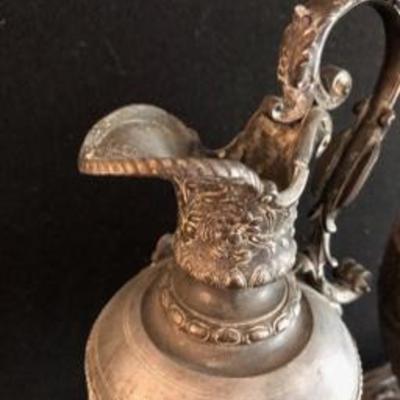 Pair Antique Victorian Ewer's