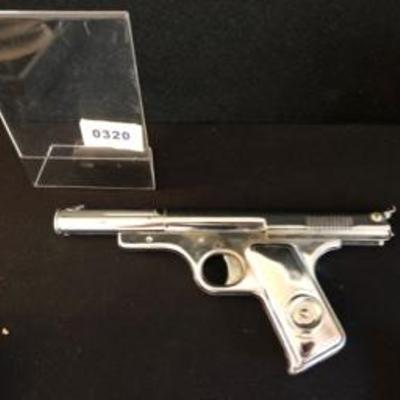 Vintage Chrome Daisy .188 Targeteer BB Pistol 