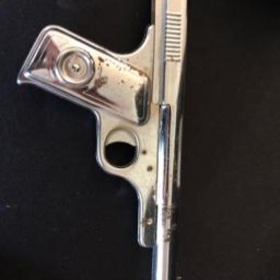 Vintage Chrome Daisy .188 Targeteer BB Pistol 