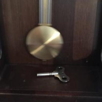 Vintage Montreux Wall Clock. Working with Key
