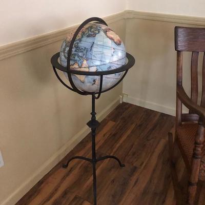 Globe on stand 