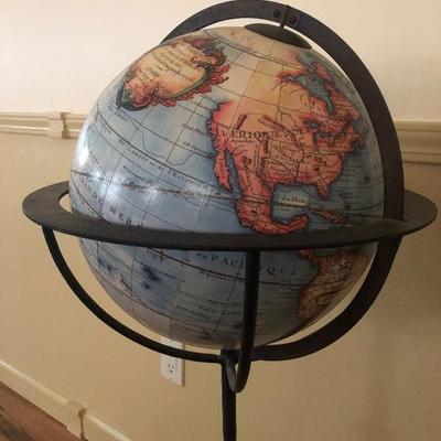 Globe on stand 