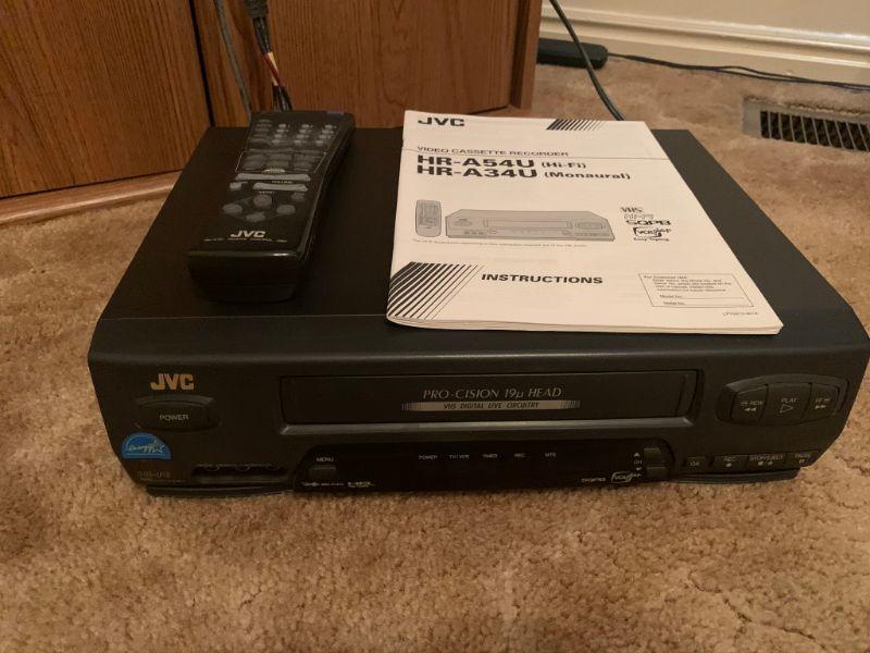 JVC VCR Player with instructions (there are 2)