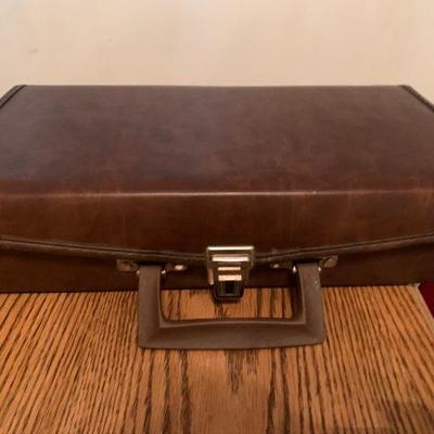 Vintage Suitcase/tape holder
