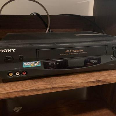 Sony VHS Player (Recording Capabilities it appears)