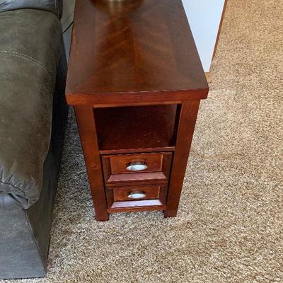2 drawer side table 