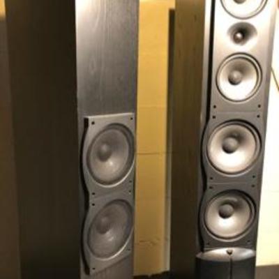 Infiniti OVTR-3 Type 331251 Floor Standing Tower Speakers