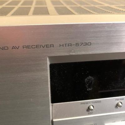 Yamaha Audiio Video Reciever & Bookshelf Speakers Set
