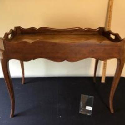 Baker Serving Coffee Table Burled Walnut