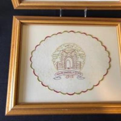 Two-Piece Art Cross Stitch Lot