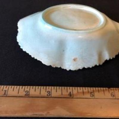 Majolica Leaf Candy Dish