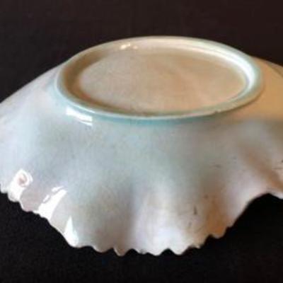 Majolica Leaf Candy Dish