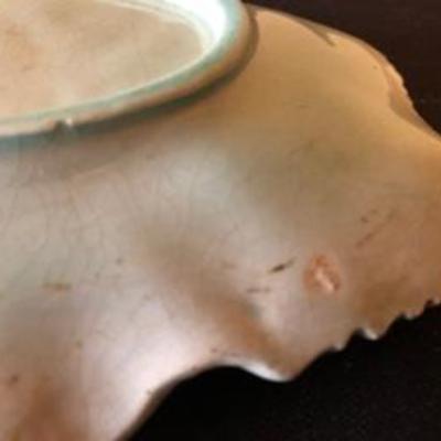 Majolica Leaf Candy Dish