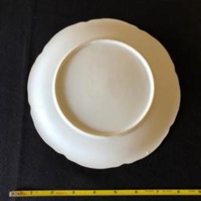 Lot of 4 Plates + Sm. Tea & Saucer + Vase Antique China Porcelain 