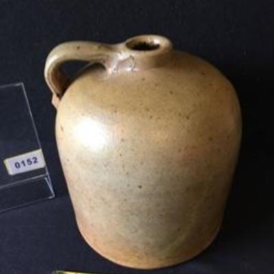 Antique 19th C. Illinois Stoneware Jug