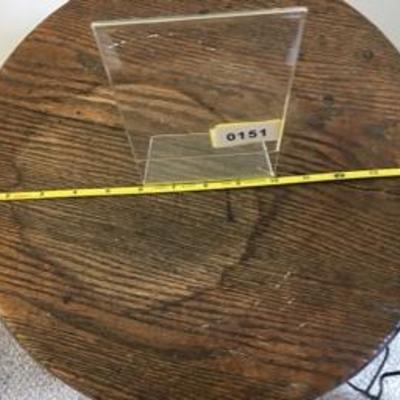 Single Antique Oak Steel Ice Cream Parlor Bar-Height Stool