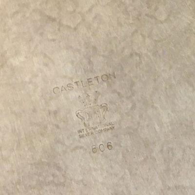 2 Vintage Engraved Silverplate trays - the old good kind
