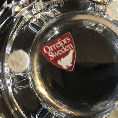 Orrefors Sweden Crystal dish