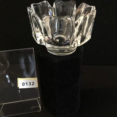 Orrefors Sweden Crystal dish