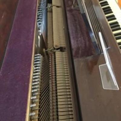 Beautiful Vintage Mahogany  Upright Baldwin Acrosonic Piano with Bench 