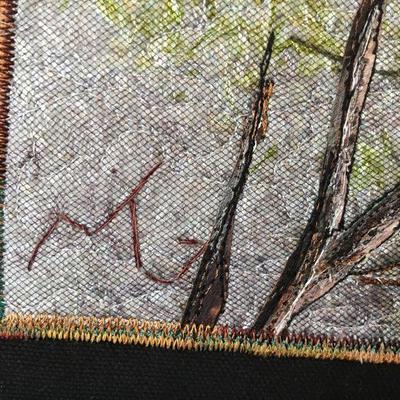 Marilyn Grisham - Wichita Fiber Studio Artist piece. Amazing work!