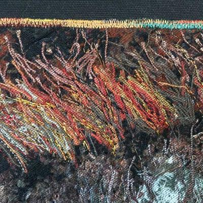 Marilyn Grisham - Wichita Fiber Studio Artist piece. Amazing work!
