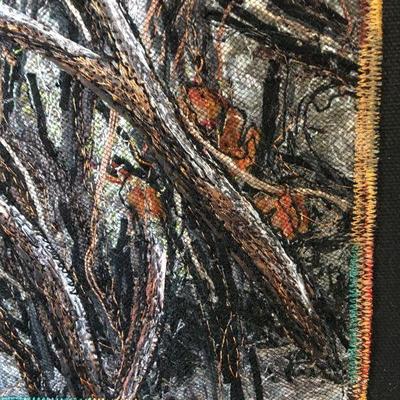 Marilyn Grisham - Wichita Fiber Studio Artist piece. Amazing work!