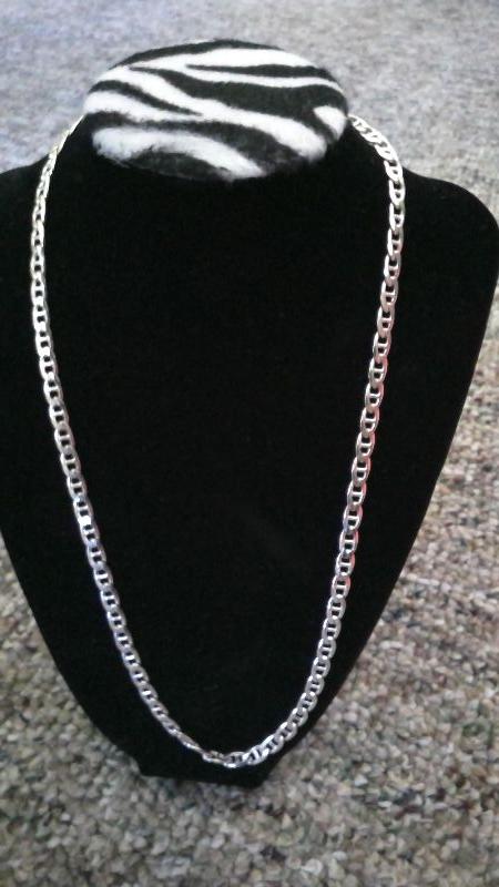 PGDA signed 925 Italy Mens Necklace EstateSales