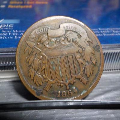 1832 1/2 cent , Braided liberty coin. VF./ rare.