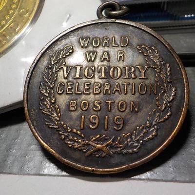 1919 End of War Real Token and Presidential Token from White house.