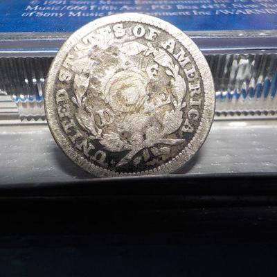 1853 Seated Liberty Coin.