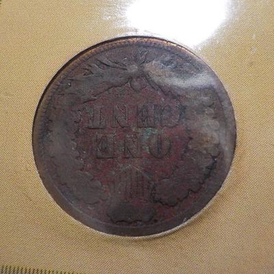 1890 Indian Head in folder holder.