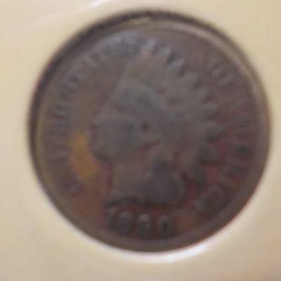 1890 Indian Head in folder holder.