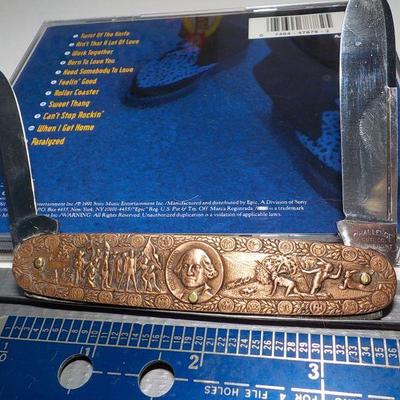 George Washington Memorial pocket knife.