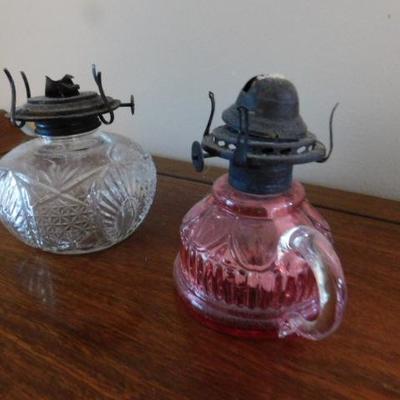 Set of Two Oil Lamps 5