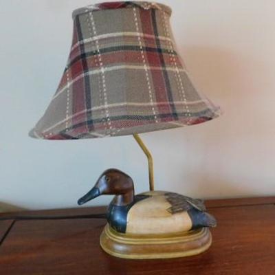 Colorful Duck Base Lamp with Shade 11'x18