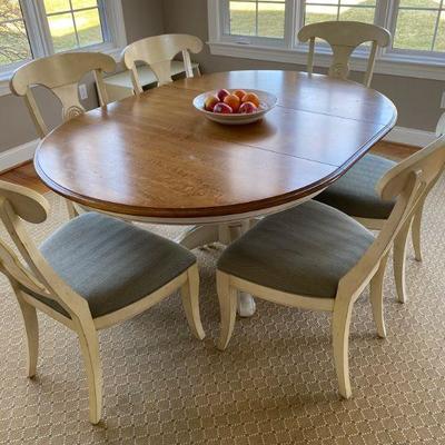 Ethan Allen Kitchen Table and 6 Chairs